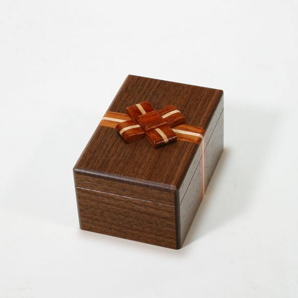 購入ファッション からくり創作研究会 亀井明夫 リボン箱 Box With A